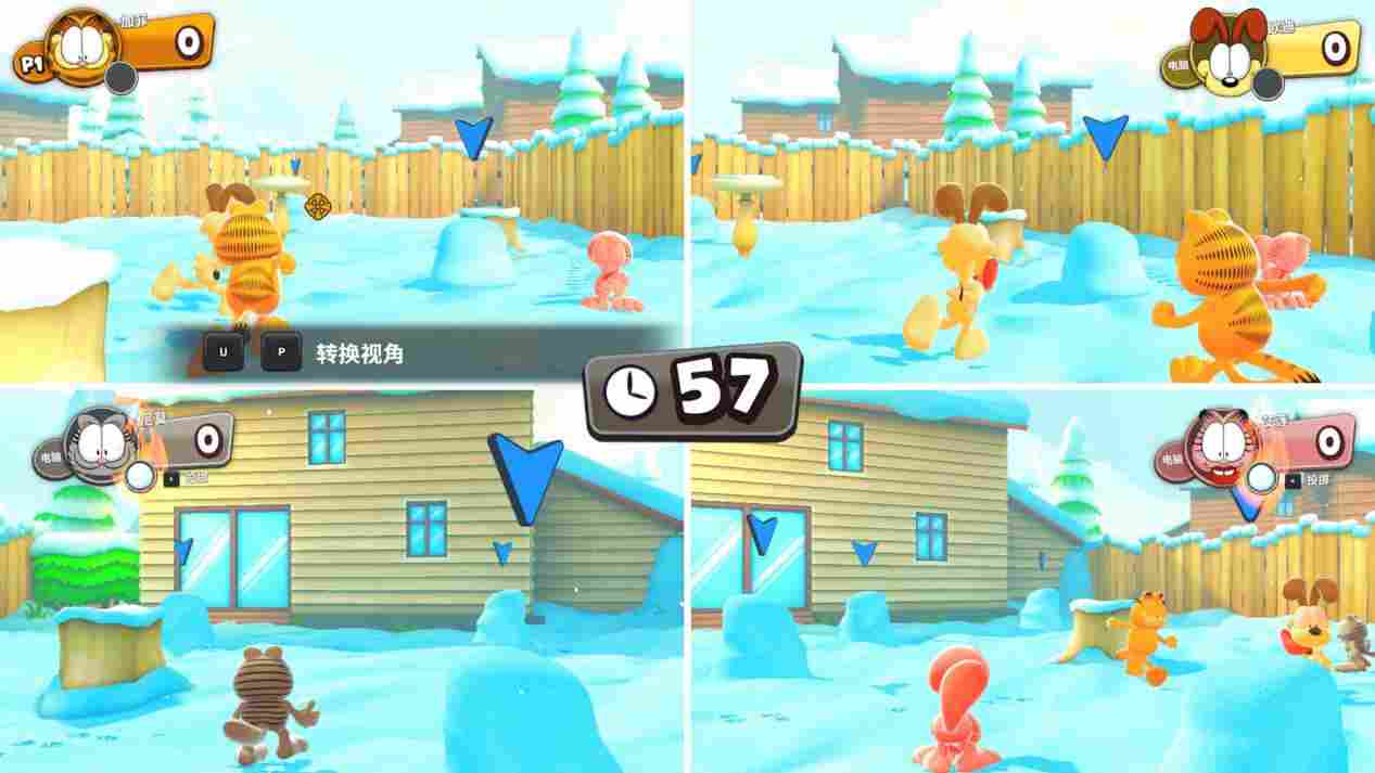 《加菲猫千层面派对》评测：强手棋加小游戏，我觉得不行