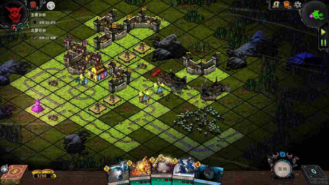 《ORX城堡之巅》抢先评测:塔防与卡牌的不完美尝试