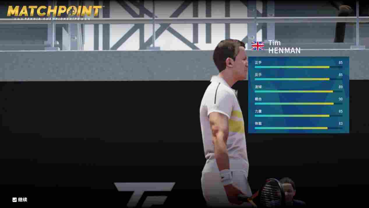 《决胜点:网球冠军赛》评测:网球游戏的选择越来越少了