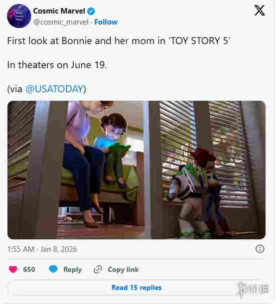 新剧照发布！《玩具总动员5》直面电子产品的时代挑战