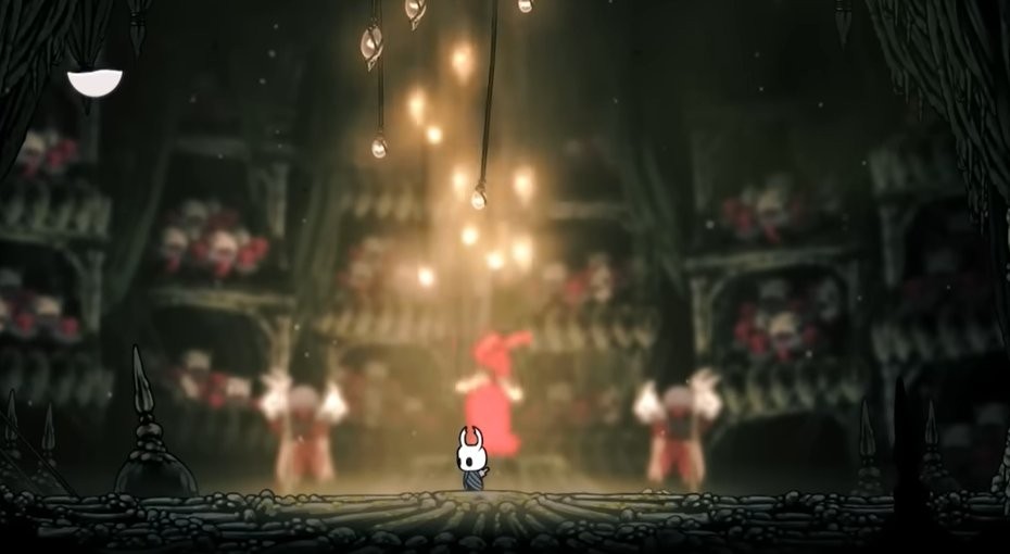 国人作者发布《丝之歌》小骑士mod:圣巢一哥纺络旅游截图