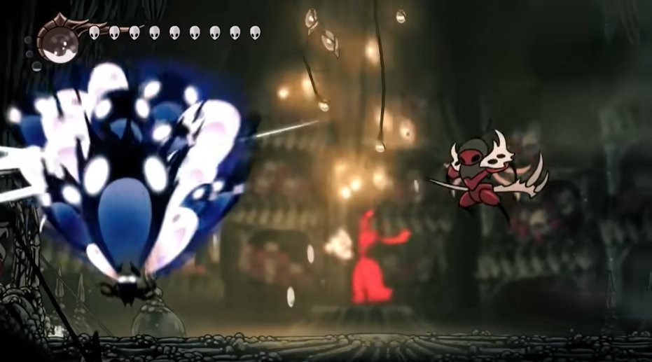 国人作者发布《丝之歌》小骑士mod:圣巢一哥纺络旅游截图