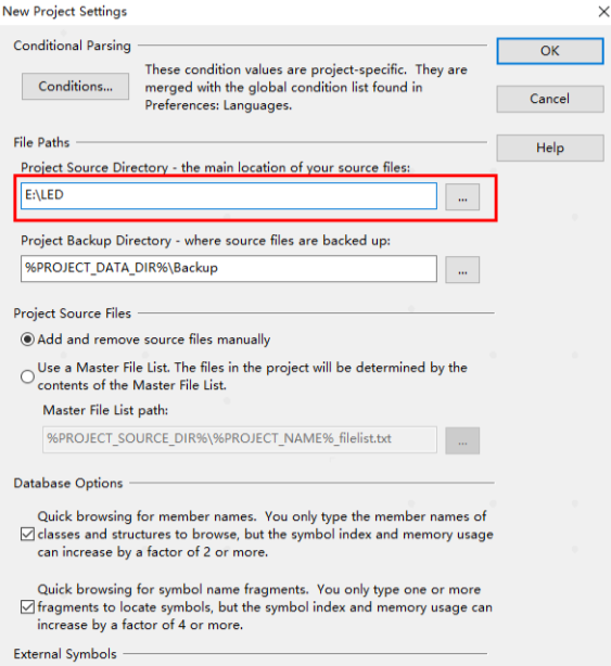 source insight怎么输入名字?source insight输入名字的步骤截图