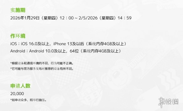 名额有限! 移动端新作《闪电十一人：Cross》开启测试