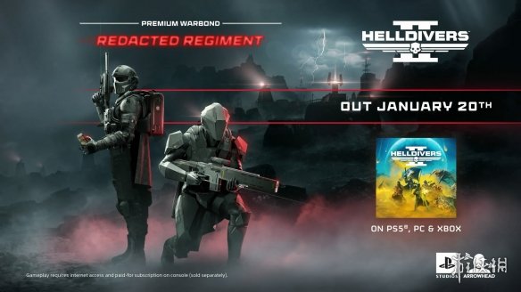 《绝地潜兵2》“机密军团”高级战争债券 预告片公布