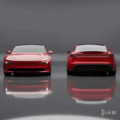 新款特斯拉Model S渲染图曝光：贯穿式大灯+迎宾动画