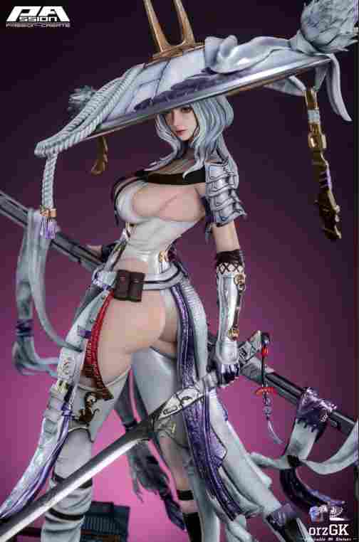 《剑星》×《妮姬》“红莲”大尺度雕像 翘臀挺立很性感