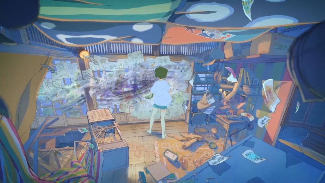 新海诚《你的名字》画师执导!电影《花绿青绽放之日》定档