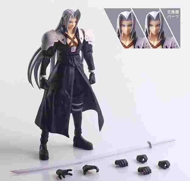 SE公布1997年版FF7萨菲罗斯全新手办 三米长刀迫力重现