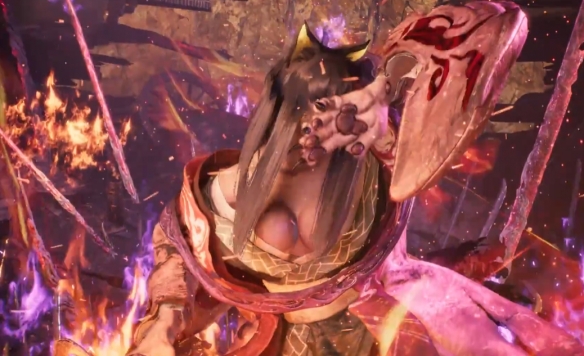 《仁王3》猫妖BOSS战斗演示：手握长鞭火辣妖娆！