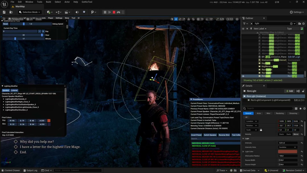 《哥特王朝:重制版》幕后开发视频 展示模型改进