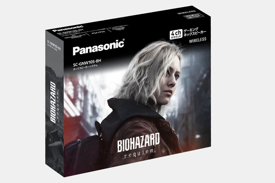松下公布专为《生化危机9》设计颈带式音响 提升恐怖氛围!
