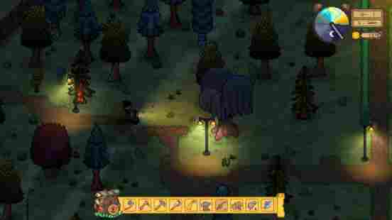 种菜砍树养羊驼！类星露谷新游《森灵旅社》免费试玩