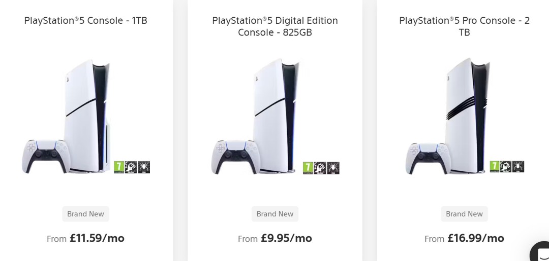 买不起可以租 索尼在英国推出PS5租赁服务