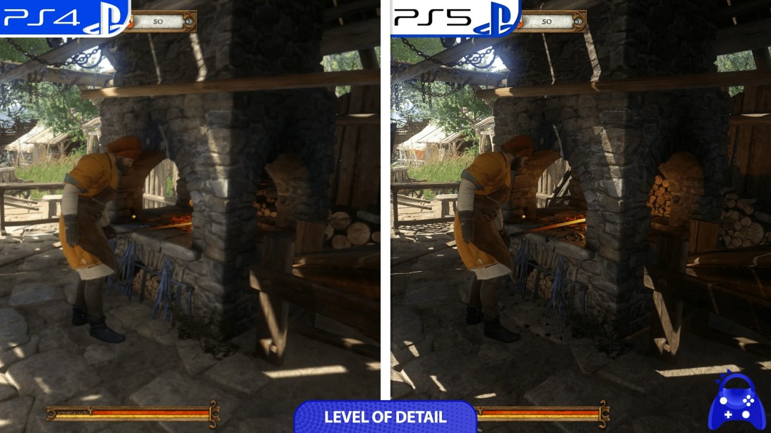 《天国：拯救》免费次世代更新画质对比：进步明显