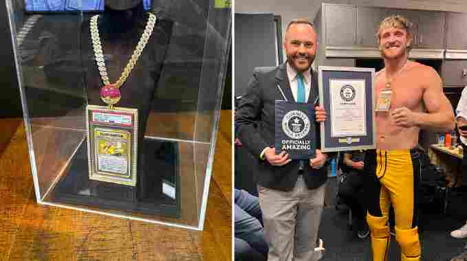 网红保罗超珍宝可梦卡拍出1600万美元 当初仅花了530万美元