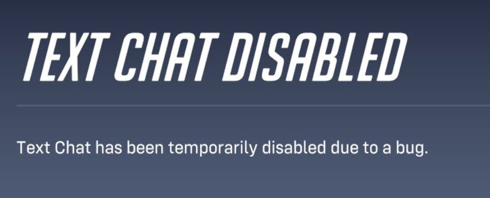 刷“<”号就能炸房 《守望先锋》文本聊天紧急关停