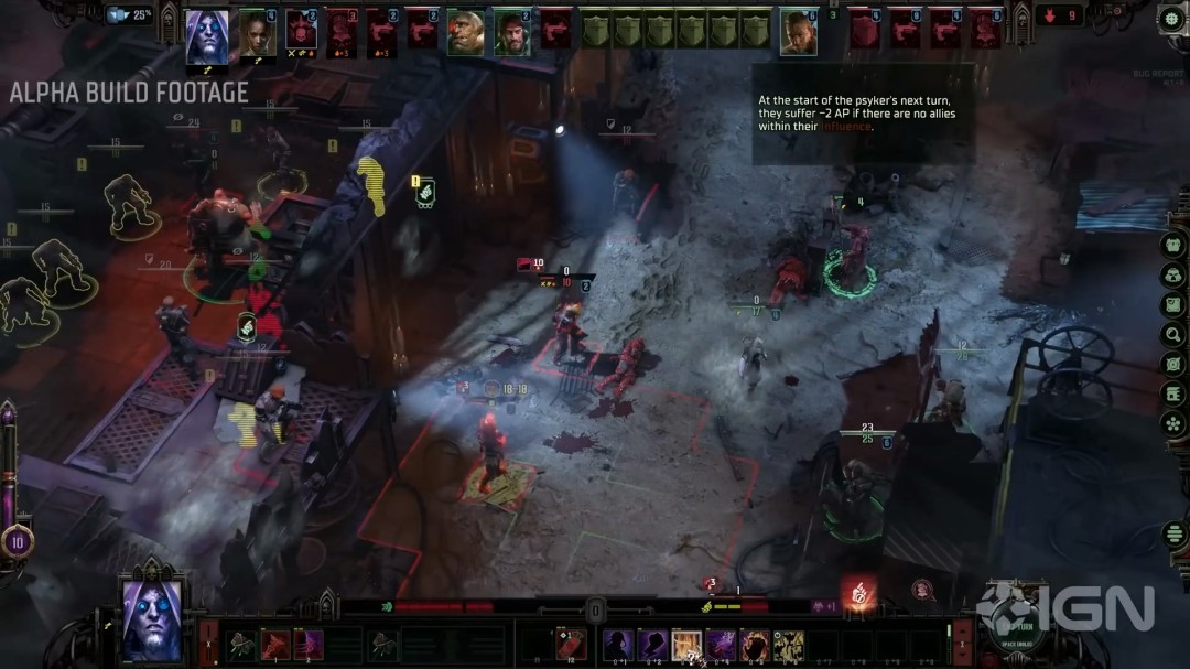 《战锤40K：黑暗异端》Alpha版实机宣传片公开