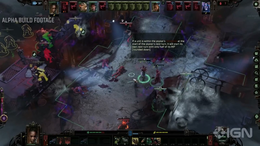 《战锤40K：黑暗异端》Alpha版实机宣传片公开