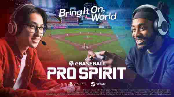 《eBaseball™: PRO SPIRIT》今日于PlayStation®5与Steam®发售