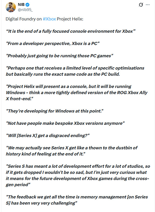 数毛社:从开发者的角度看 次世代Xbox就是一台PC