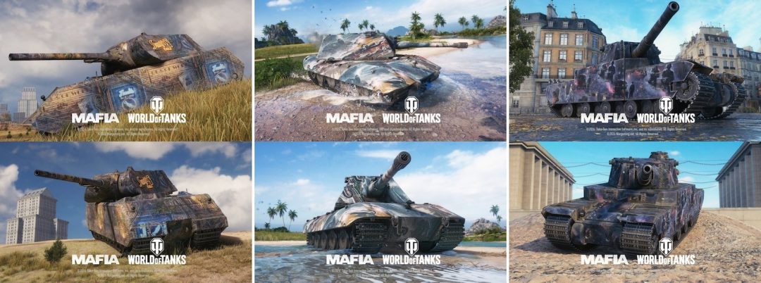 《坦克世界》联动《四海兄弟》意大利风格兵器登场