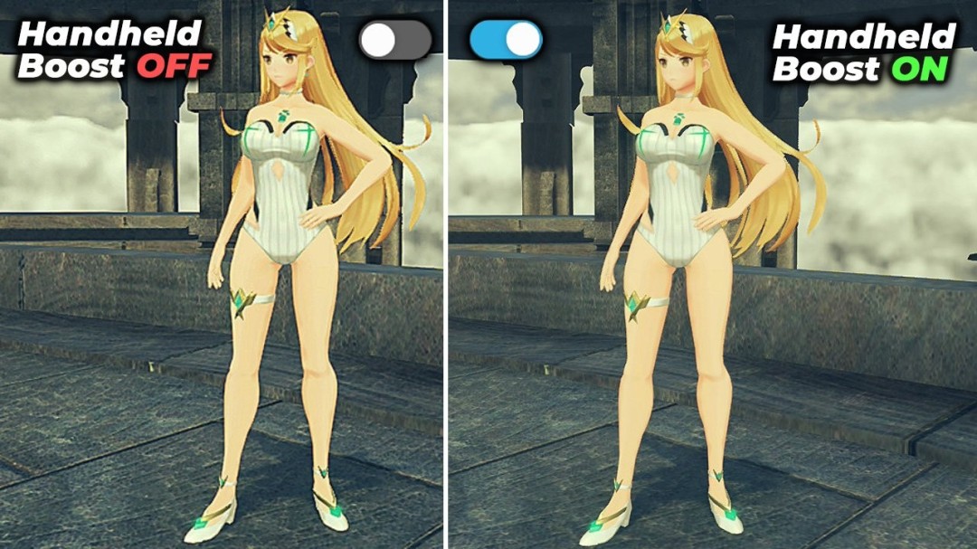 清晰不少!《异度神剑2》NS2掌机增强模式前后对比