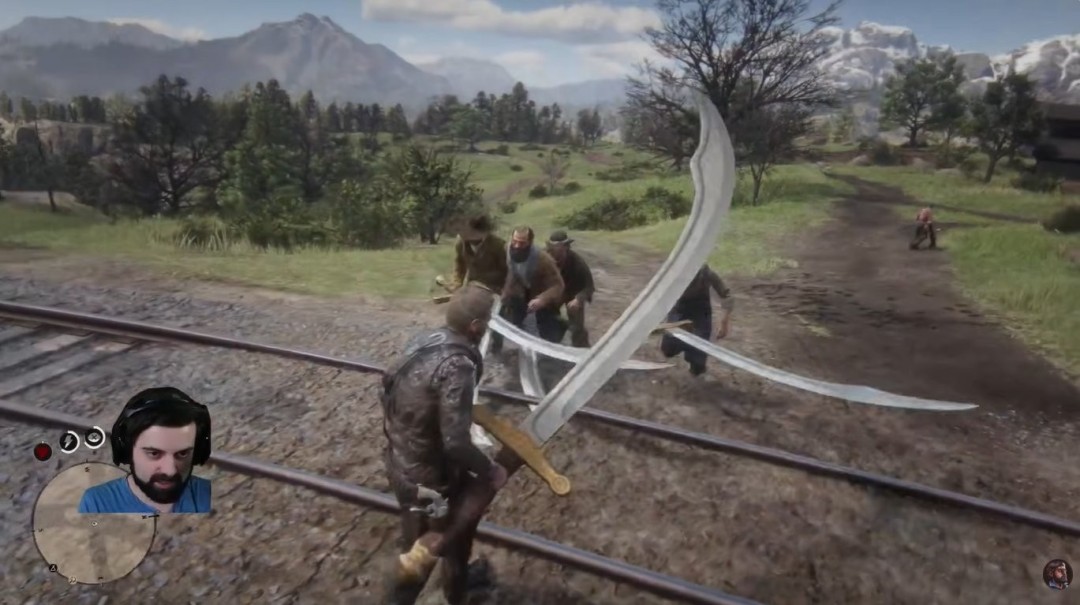 玩家制作大型mod 在《荒野大镖客：救赎2》中玩《艾尔登法环》