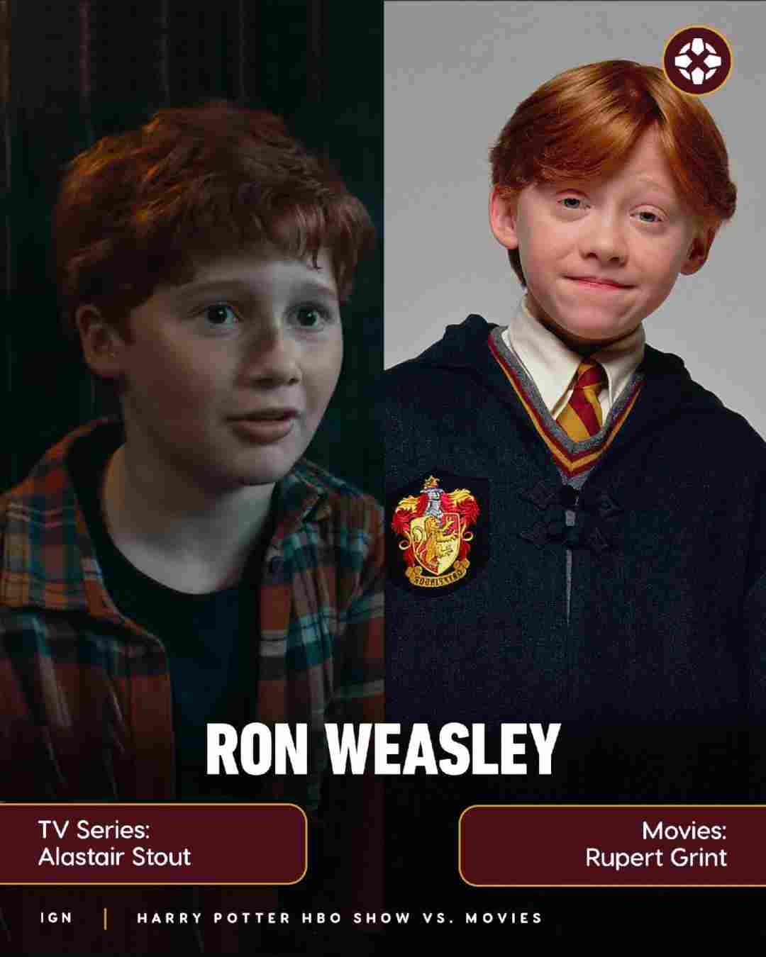 IGN发布《哈利波特》剧版与电影版角色对比 粉丝称电影版完胜