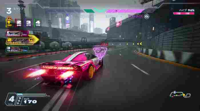 赛博朋克赛车游戏《Screamer》解锁 Steam特别好评