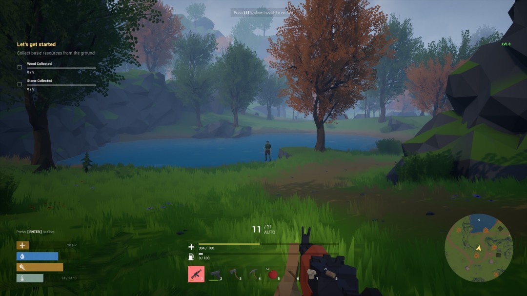 Steam喜加一！领取森林生存游戏《LivingForest》